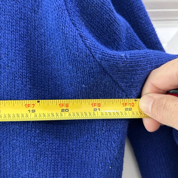 Vintage Arriviste Embellished Knit Cardigan Sweater Size M Fall Pumpkin Harvest - Picture 9 of 12